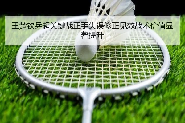王楚钦乒超关键战正手失误修正见效战术价值显著提升（jinnianhui）